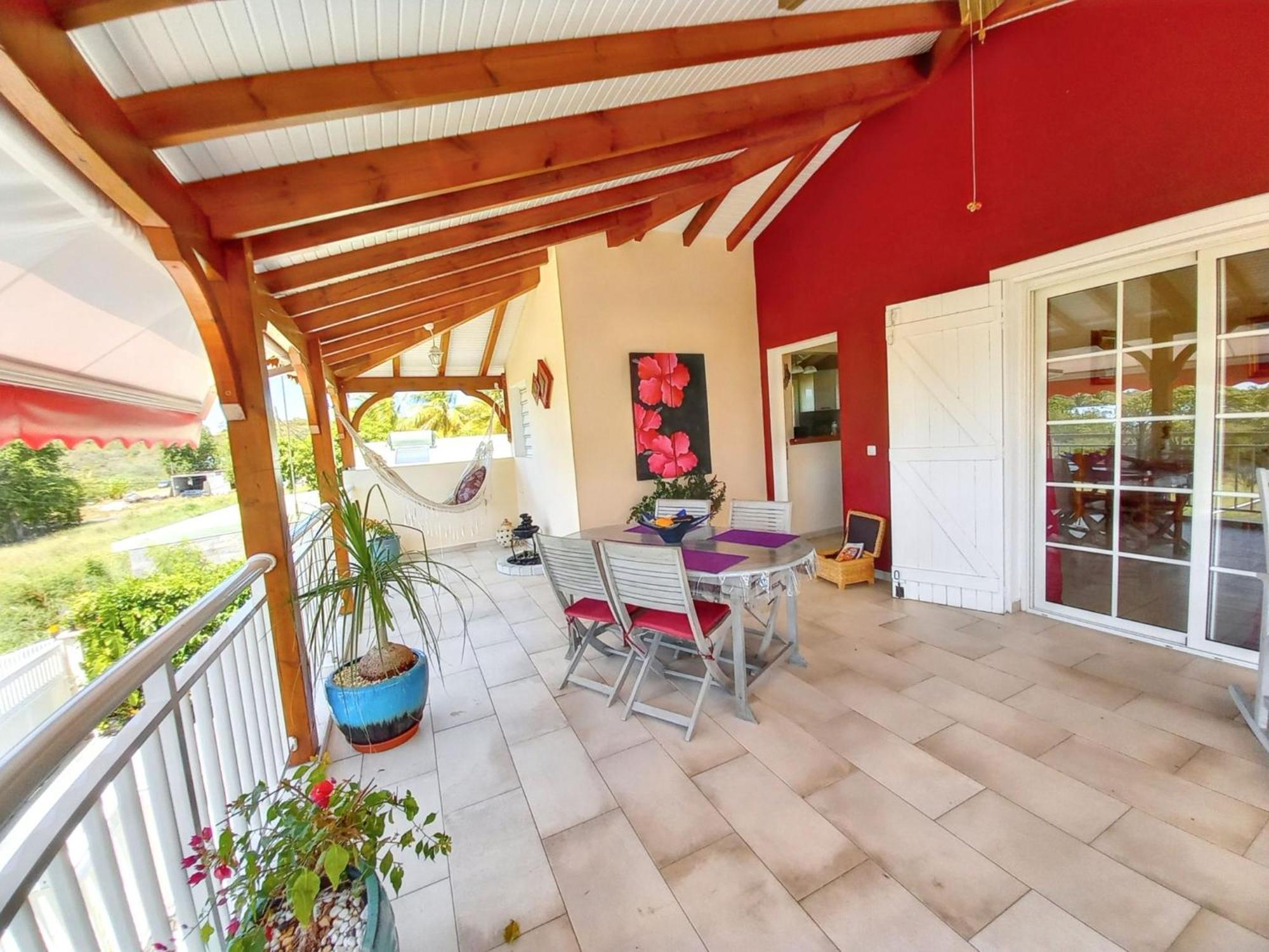 Villa Elegante A Saint Francois Avec Piscine Privee Toute L'Annee ภายนอก รูปภาพ