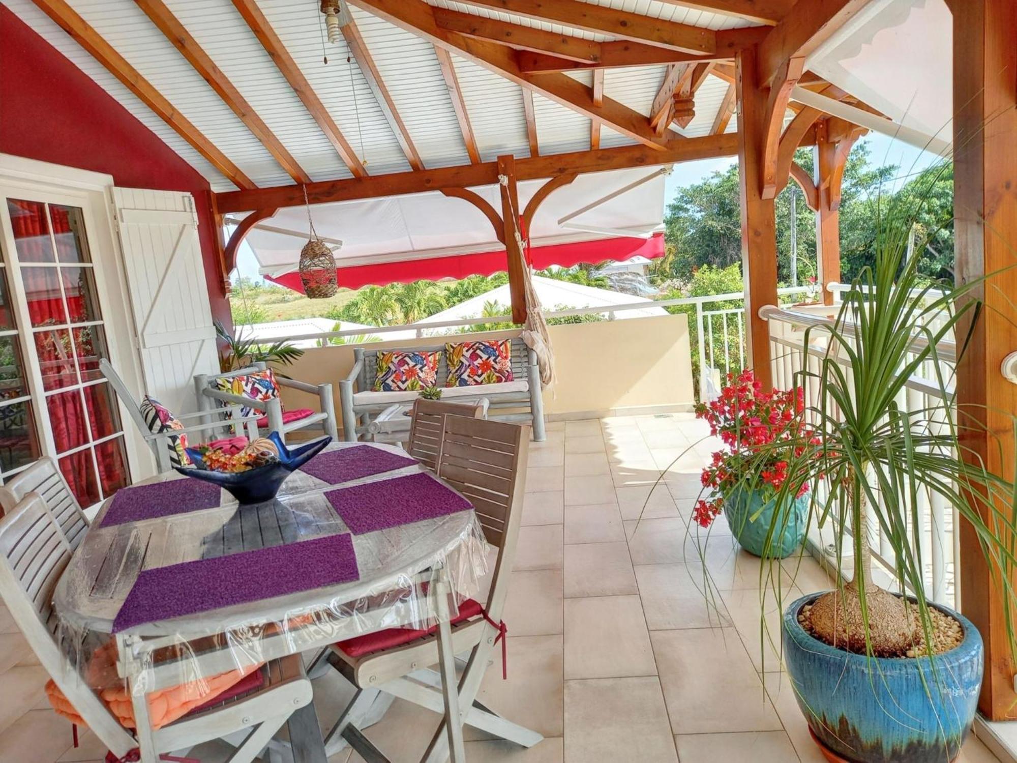 Villa Elegante A Saint Francois Avec Piscine Privee Toute L'Annee ภายนอก รูปภาพ